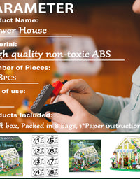 City Plants Greenhouse Children's Construction Toys