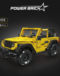 Jeep Mini Bricks Off-Road Vehicle Toy Set -746Pcs