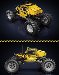 Monster Truck Building Bricks Toys Set