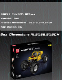 Monster Truck Building Bricks Toys Set