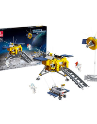 Lunar Lander Blocks Bricks Toy Set -735Pcs
