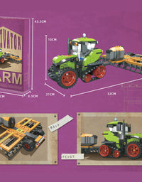 Farm Tractor Blocks Brick Vehicles Toys -415Pcs