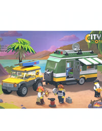 City Camper Van Mini Building Set