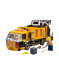 City Garbage Truck Toddler Blocks Toy -236Pcs