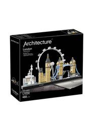 City Skyline Architecture Builder Bricks Toy Set