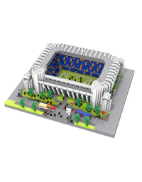 Santiago Bernabeu Soccer Stadium Micro Bricks Toy