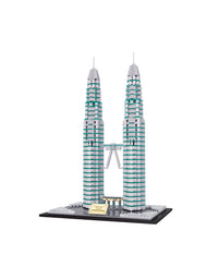 Kuala Lumpur Twin Towers Building Bricks Toys -1790Pcs