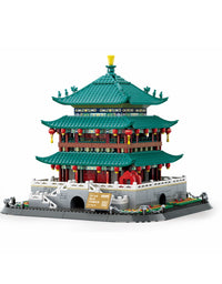 China XiAn Bell Tower Toys Blocks Set -1121Pcs
