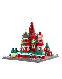 Moscow Saint Basil's Cathedral Toy Construction Set -3213Pcs