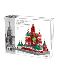 Moscow Saint Basil's Cathedral Toy Construction Set -3213Pcs