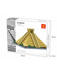 El Castillo Great Pyramids Construction Toy -1340Pcs