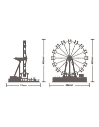 London Eye Ferris Wheel Building Brick Toys - 1528Pcs
