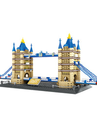 London Tower Bridge Toy Construction Set - 1054Pcs