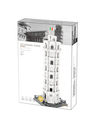 Italy Leaning Tower of Pisa vintage Blocks Toys - 1334Pcs