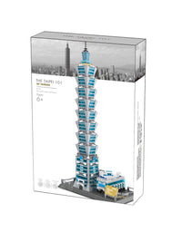 Taipei 101 Skyscraper Building Brick Toy Set - 1512Pcs