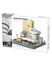 New York Solomon R. Guggenheim Museum Toys Building Blocks -902Pcs
