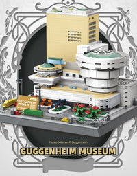 New York Solomon R. Guggenheim Museum Toys Building Blocks -902Pcs
