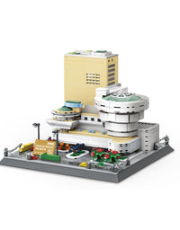 New York Solomon R. Guggenheim Museum Toys Building Blocks -902Pcs