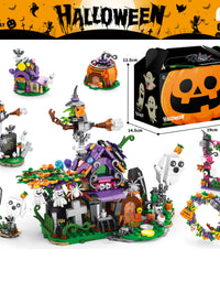 City Haunted Mansion Toy Building Set -603Pcs
