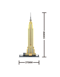 New York Empire State Kid Block Toy Set -1995Pcs