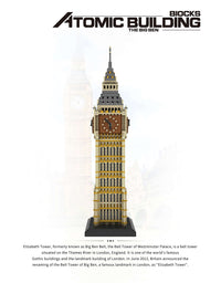 London Big Ben Construction Toys For Kids