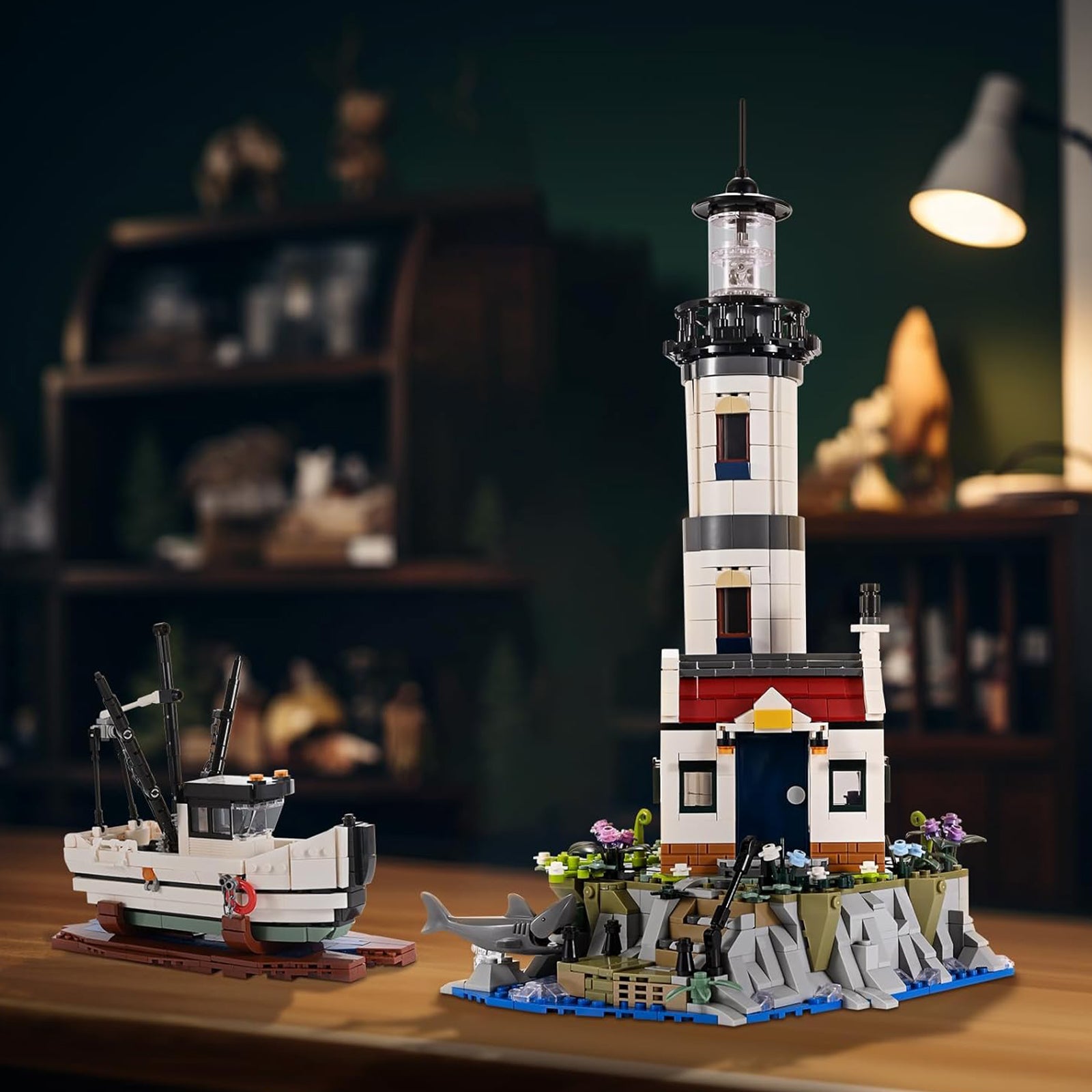 City Lighthouse Block Building Toys Set