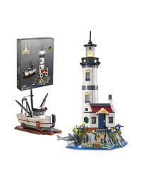 City Lighthouse Block Building Toys Set