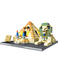 Great Pyramid of Giza Building Mini Bricks Set
