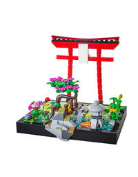 Japanese Tranquil Garden Block Building Set - 346Pcs