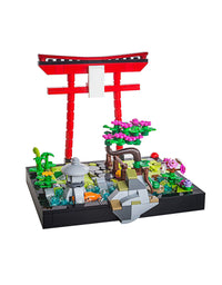 Japanese Tranquil Garden Block Building Set - 346Pcs