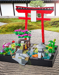 Japanese Tranquil Garden Block Building Set - 346Pcs
