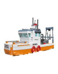 Sea Fishing Boat Brick Toys Set - 420Pcs