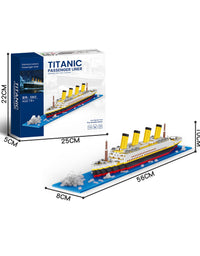 Ocean Titanic Cruise Ship Block Toy Set -1872Pcs