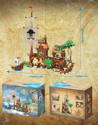Pirate Ship Building Block Toy Sets