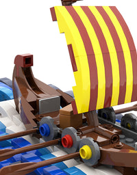 Sea Viking Ship Building Block Toys - 302Pcs