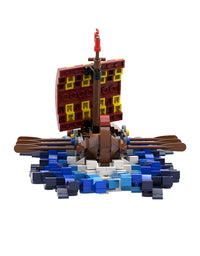 Sea Viking Ship Building Block Toys - 302Pcs