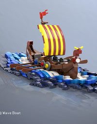 Sea Viking Ship Building Block Toys - 302Pcs