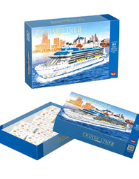 Ocean Cruise Liner Mini Bricks Toy Set -2428Pcs