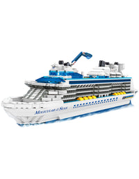 Ocean Cruise Liner Mini Bricks Toy Set -2428Pcs