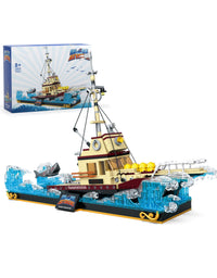 Sea Cargo Boat Blocks Toy Set - 1187Pcs