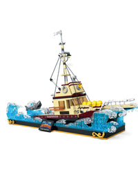 Sea Cargo Boat Blocks Toy Set - 1187Pcs