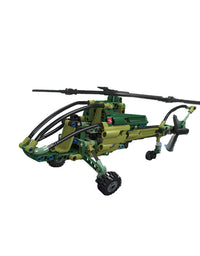Twin-rotor Helicopter Block Toy Set - 284Pcs