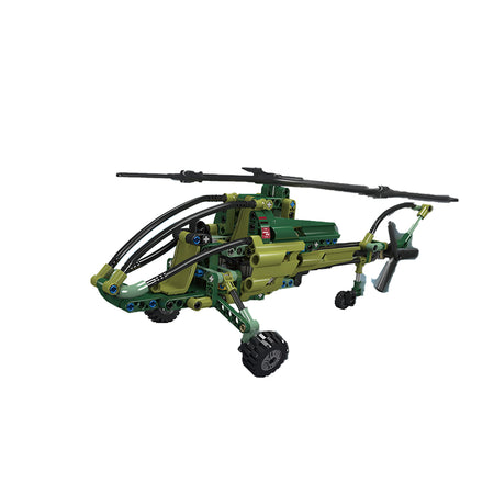 Twin-rotor Helicopter Block Toy Set - 284Pcs