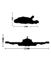 Space Shuttle Brick Toy Model Set