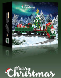Christmas Train Creative Brick Toys For Kid - 922Pcs
