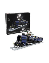 Steam Locomotive Mini Block Toy Set - 1052Pcs