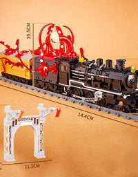 Monster Railway Blocks Toy Set - 1760Pcs