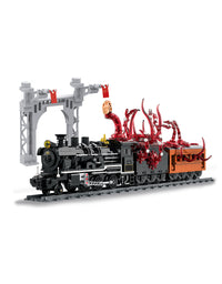 Monster Railway Blocks Toy Set - 1760Pcs
