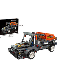 City Dump Truck Block Set For Kids - 500Pcs
