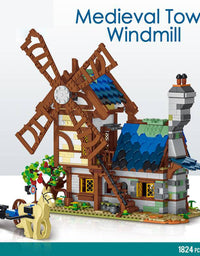 Medieval Windmill Mini Brick Set